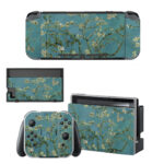 Vincent Van Gogh's Almond Blossoms Painting Decal Cover For Nintendo Switch OLED & Nintendo Switch
