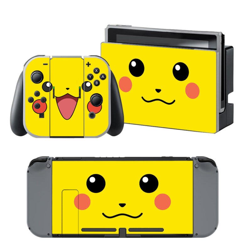 Pokemon Pikachu Decal Cover For Nintendo Switch & Nintendo Switch OLED Design 14