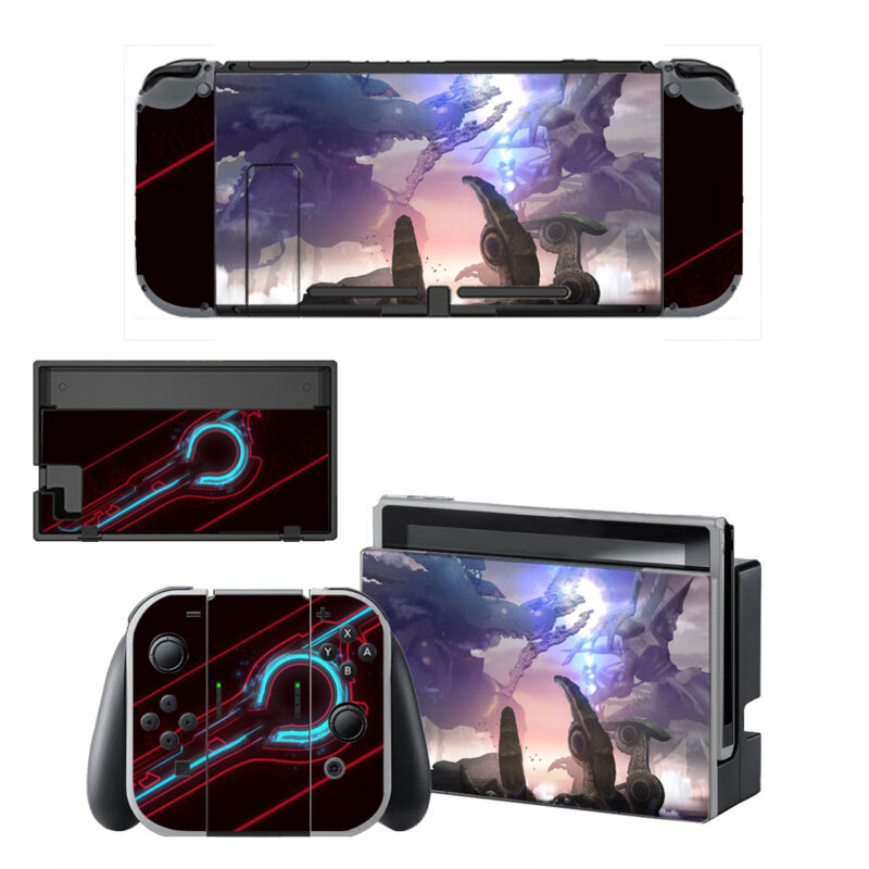 Xenoblade Chronicles Decal Cover For Nintendo Switch OLED & Nintendo Switch Design 2