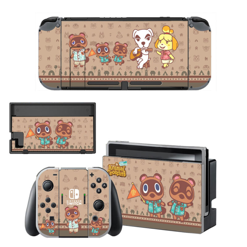 Animal Crossing Skin Sticker For Nintendo Switch OLED & Nintendo Switch Design 6