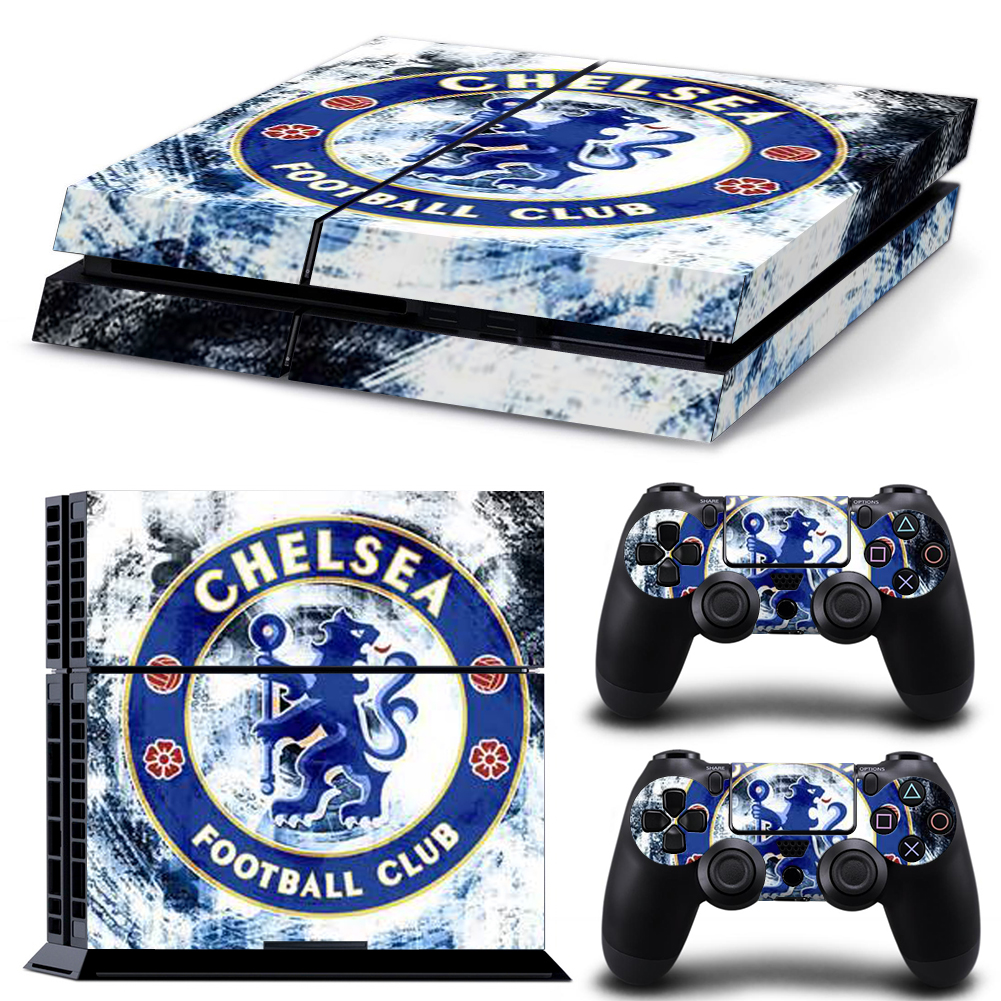 Chelsea Football Club Skin Sticker For PS4 And Controllers