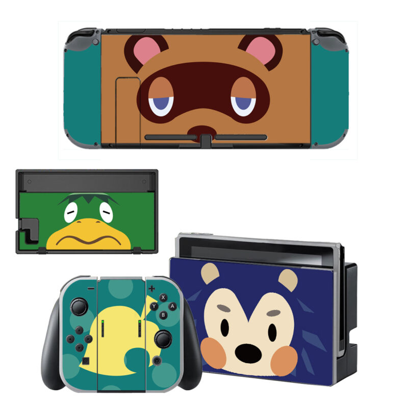 Animal Crossing Characters Skin Sticker For Nintendo Switch OLED & Nintendo Switch