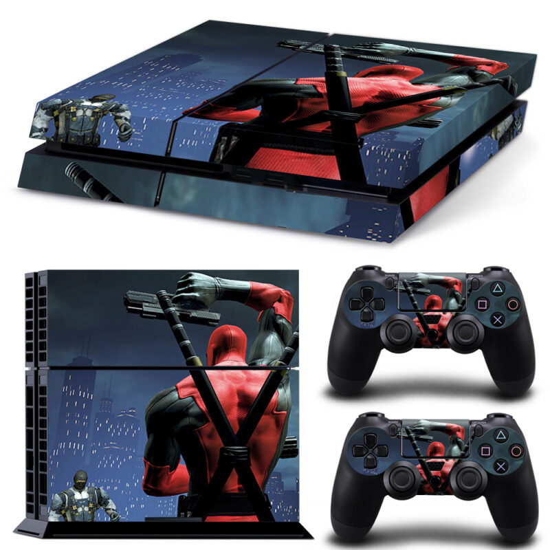 Deadpool PS4 Skin Sticker Design 17