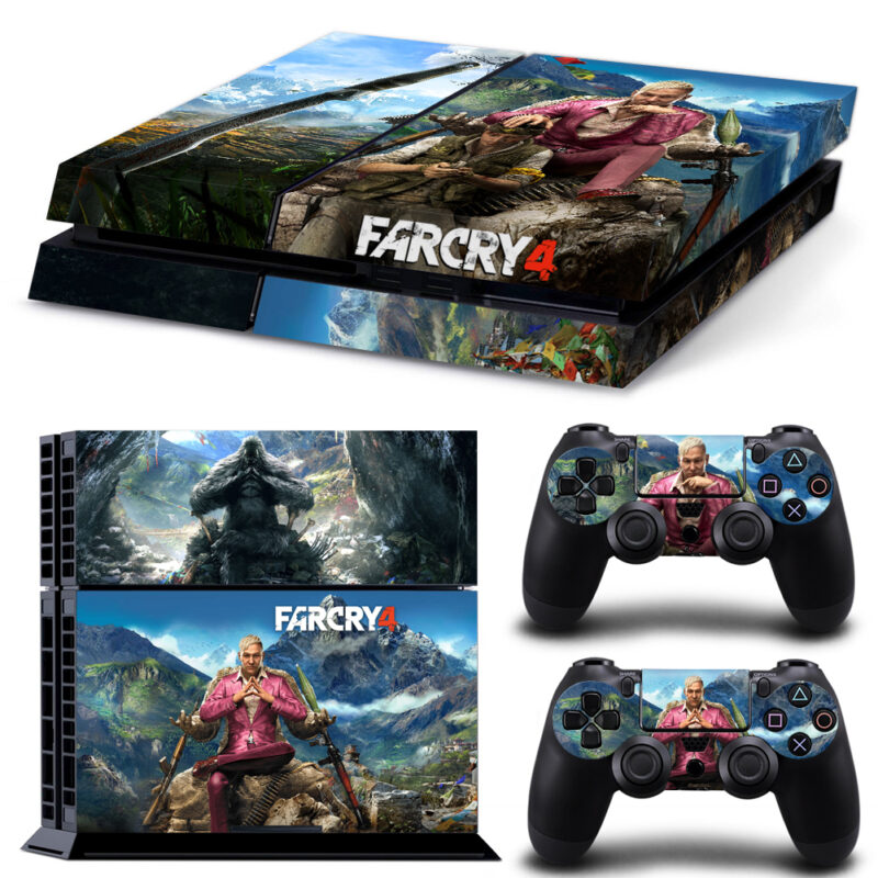 Far Cry 4 Game PS4 Skin Sticker