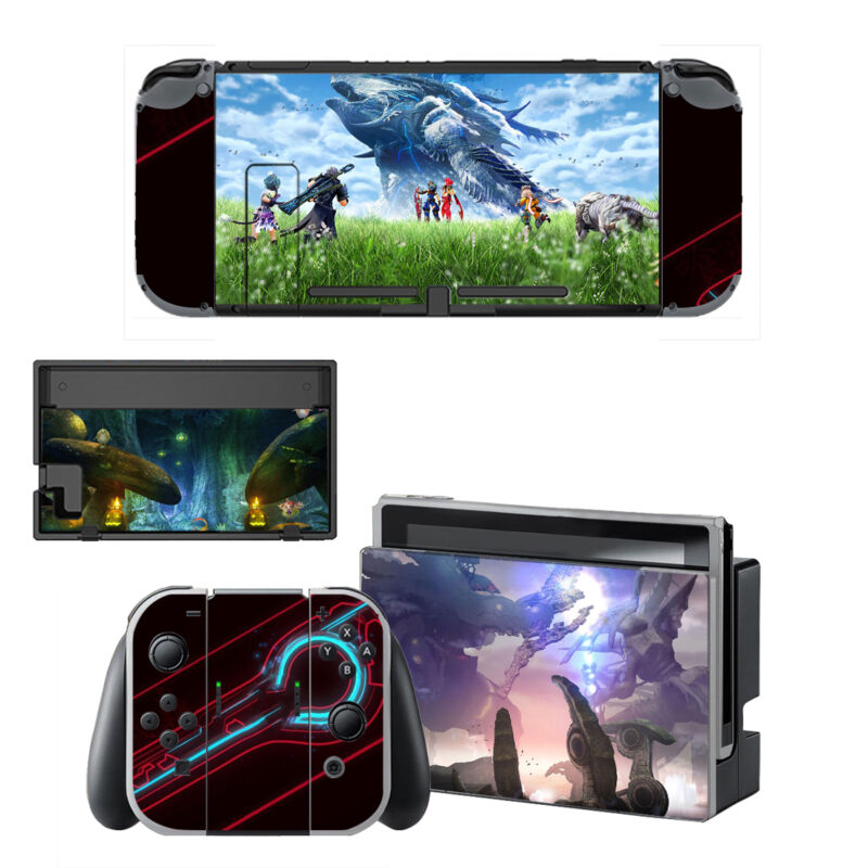 Xenoblade Chronicles 2 Decal Cover For Nintendo Switch OLED & Nintendo Switch