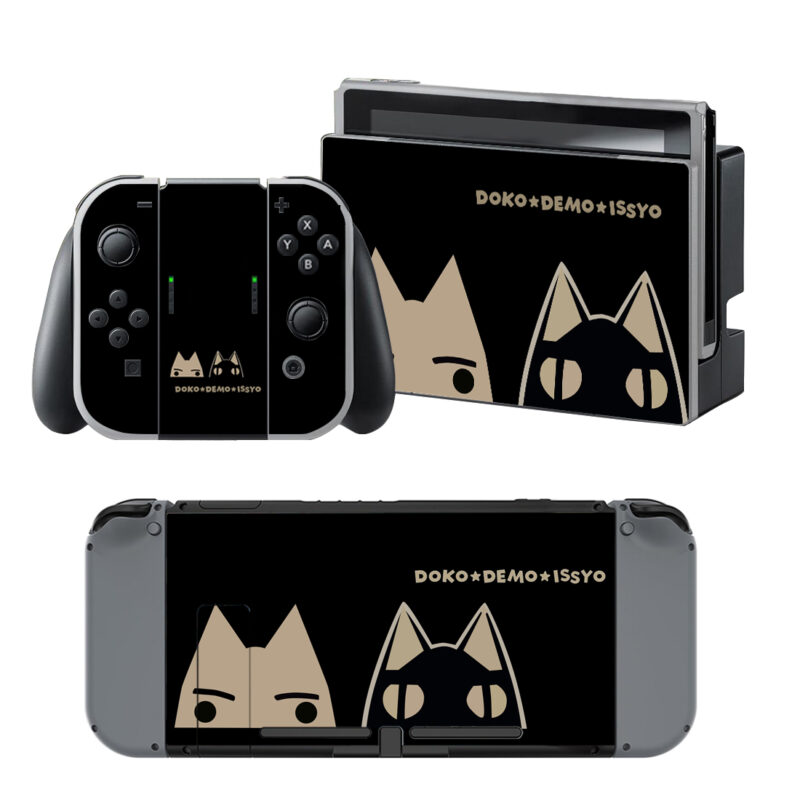 Doko Demo Issyo Decal Cover For Nintendo Switch & Nintendo Switch OLED