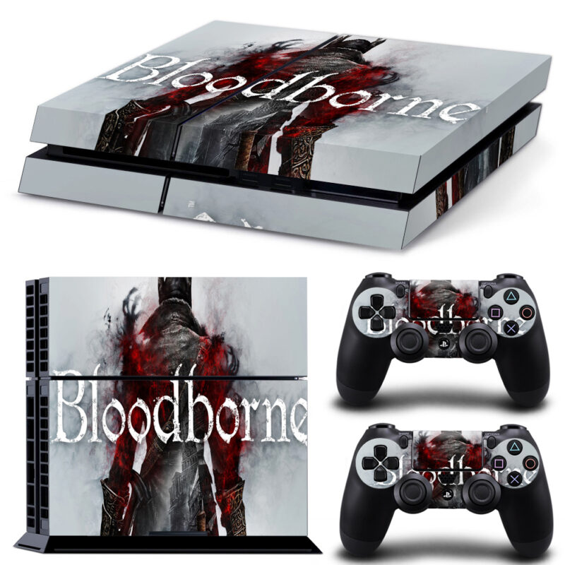 Bloodborne Game PS4 Skin Sticker Design 3