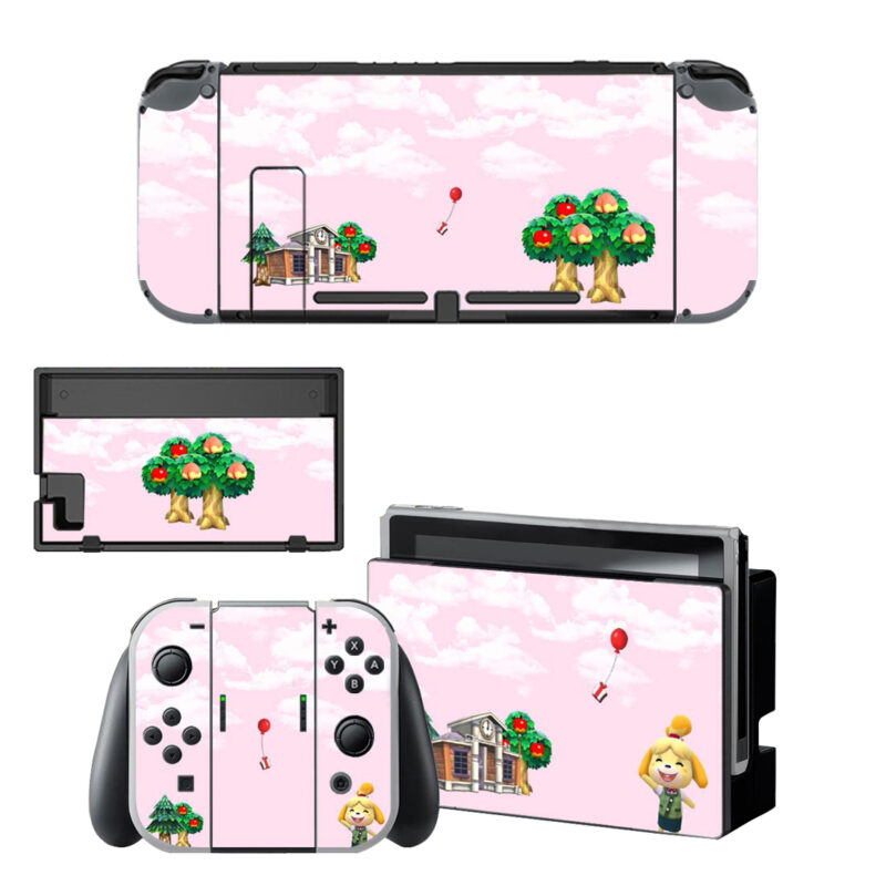 Animal Crossing Isabelle Skin Sticker For Nintendo Switch OLED & Nintendo Switch