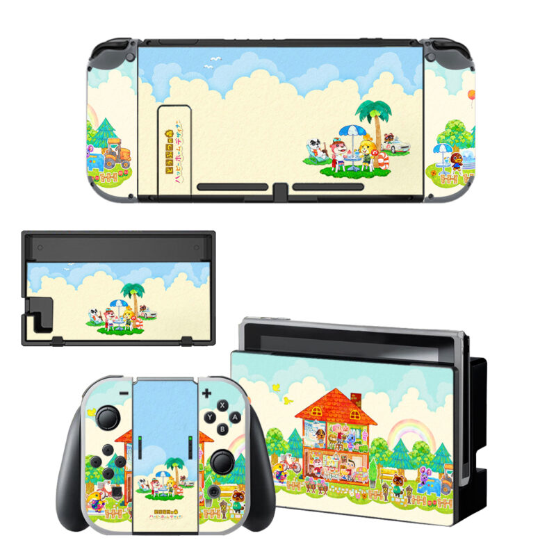 Animal Crossing: Happy Home Designer Skin Sticker For Nintendo Switch OLED & Nintendo Switch Design 3