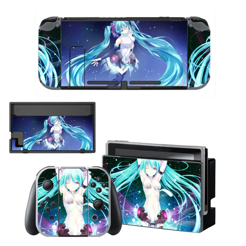 Hatsune Miku Decal Cover For Nintendo Switch OLED & Nintendo Switch