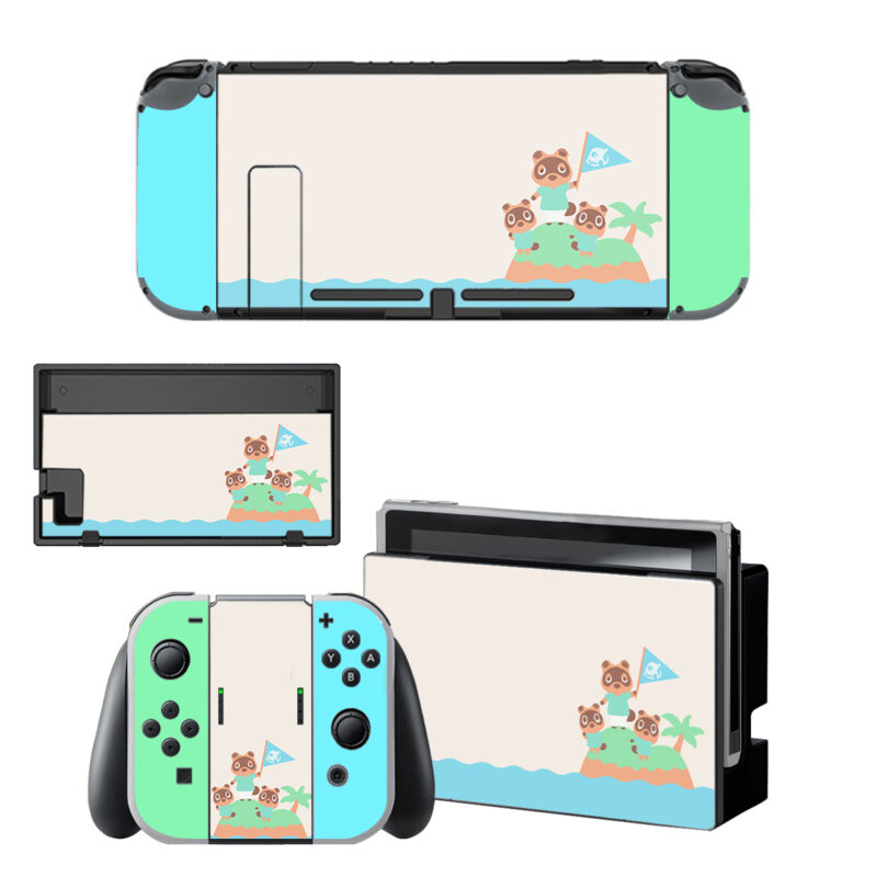 Animal Crossing Tom Nook Timmy And Tommy Skin Sticker For Nintendo Switch & Nintendo Switch OLED