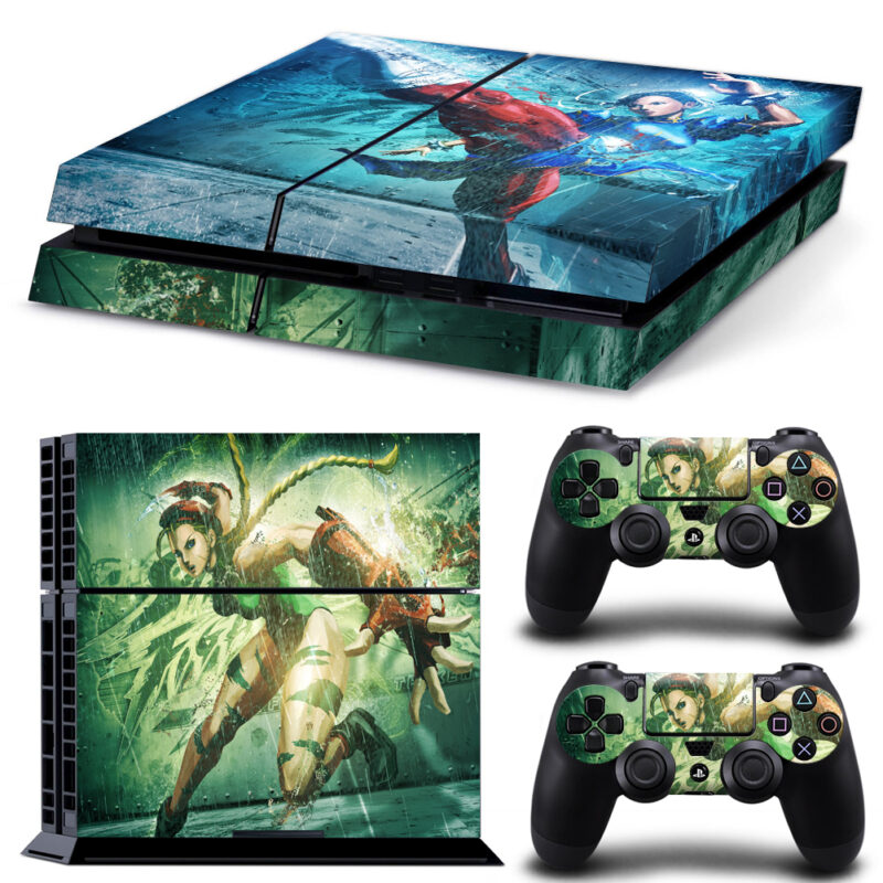 Ultra Street Fighter IV PS4 Skin Sticker Design 3