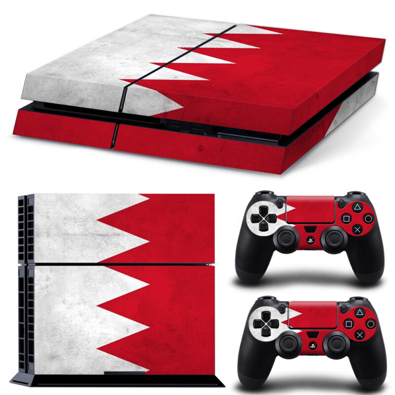 Flag Of Bahrain PS4 Skin Sticker