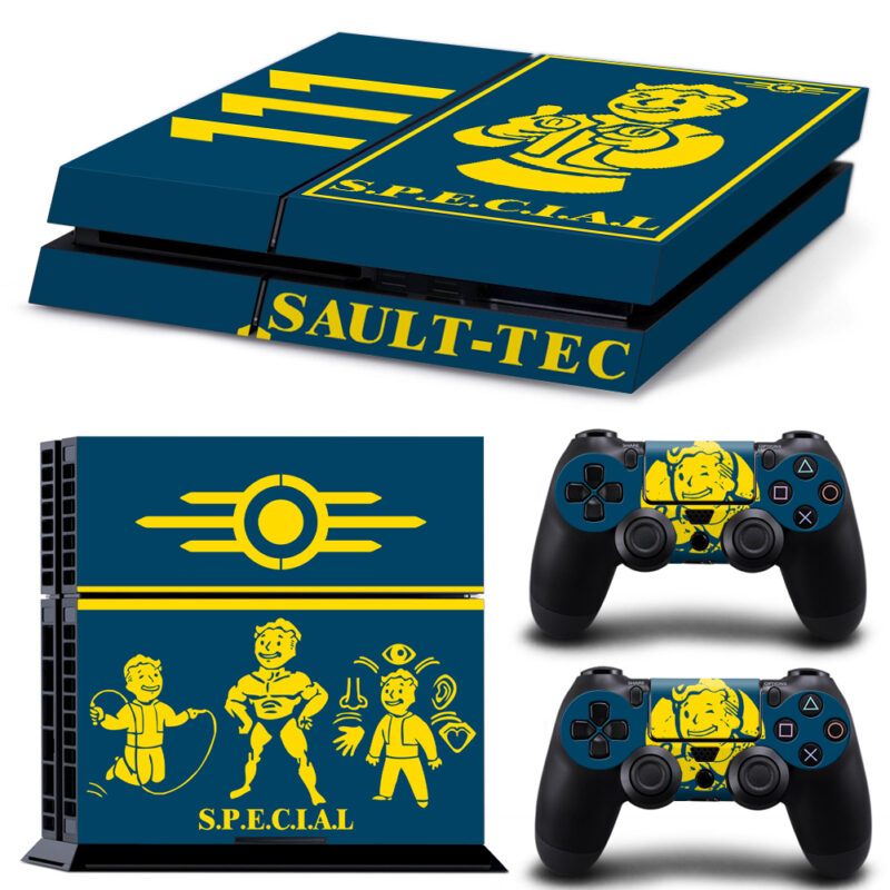 S.P.E.C.I.A.L Sault-Tec PS4 Skin Sticker