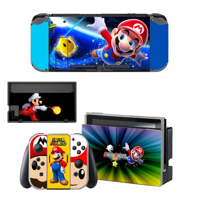 Super Mario Decal Cover For Nintendo Switch OLED & Nintendo Switch Design 16