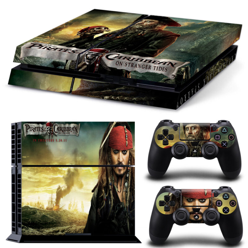 Pirates Of The Caribbean On Stranger Tides PS4 Skin Sticker