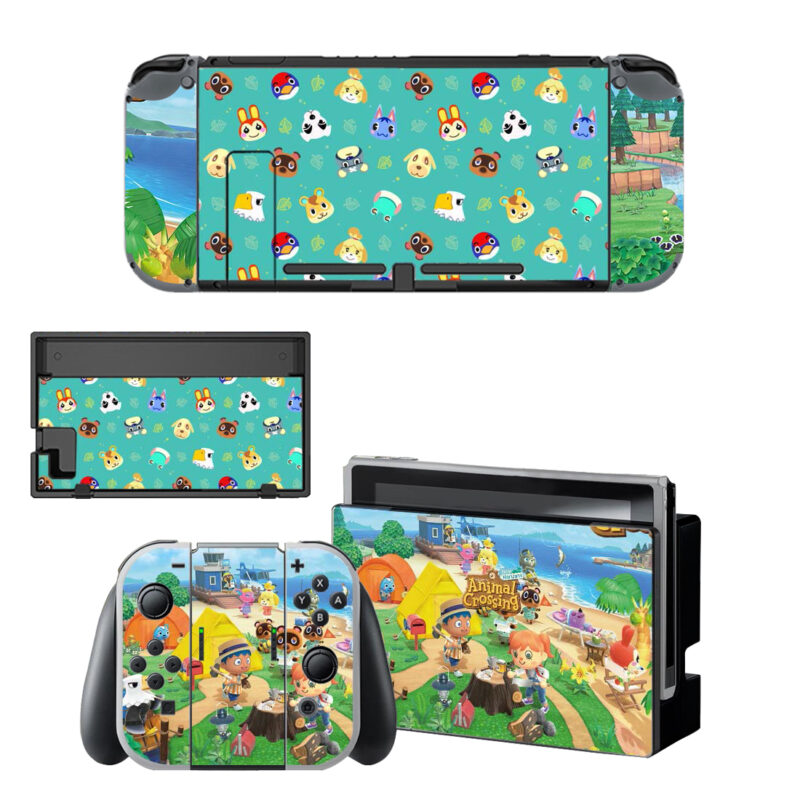 Animal Crossing Skin Sticker For Nintendo Switch OLED & Nintendo Switch Design 10