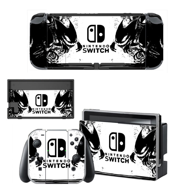 Gengar Haunter Gastly Shadow Decal Cover For Nintendo Switch OLED & Nintendo Switch