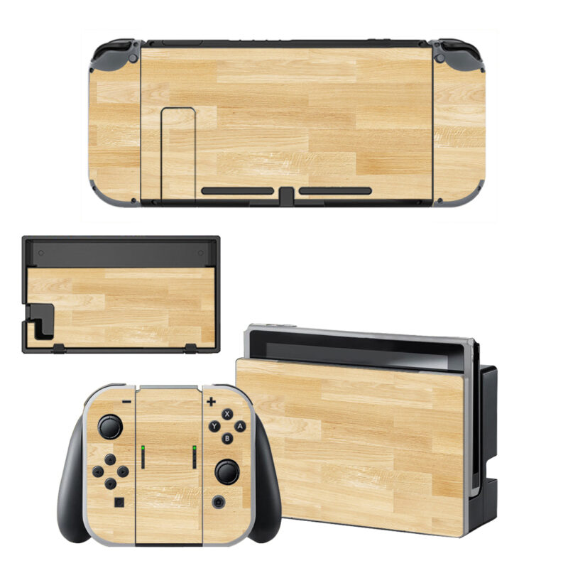 Seamless Wooden Texture Skin Sticker For Nintendo Switch OLED & Nintendo Switch