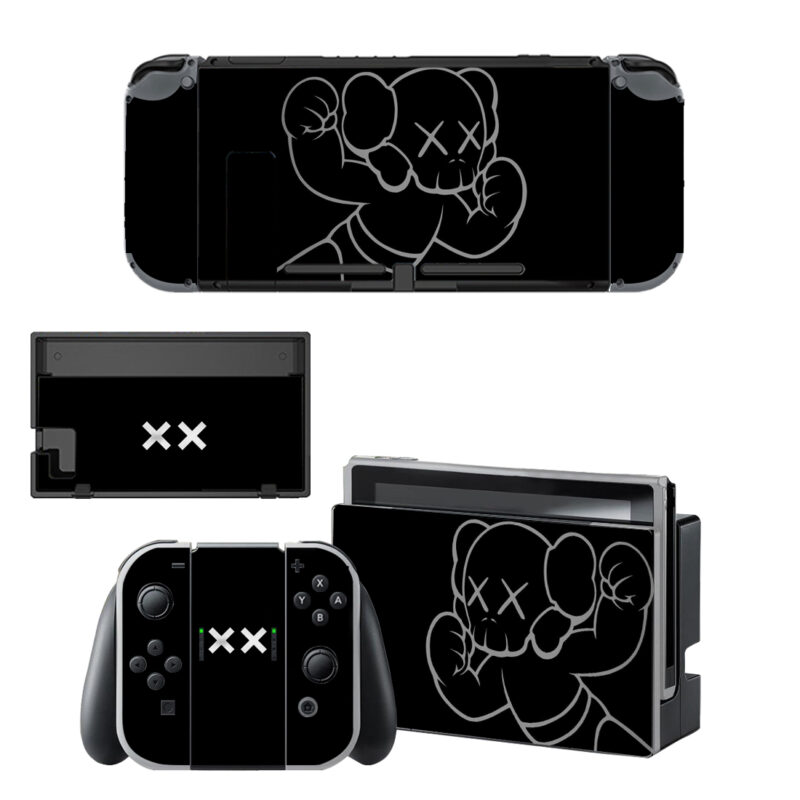 Kaws Decal Cover For Nintendo Switch OLED & Nintendo Switch Design 5