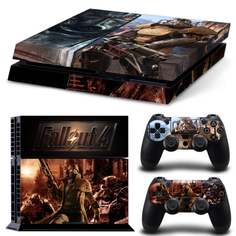 Fallout 4 Game PS4 Skin Sticker Design 2