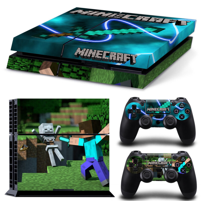 Minecraft Game PS4 Skin Sticker Design 1