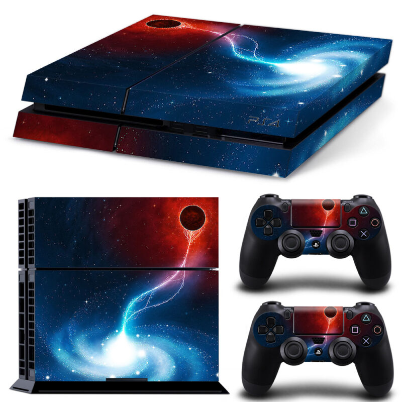 Black Hole PS4 Skin Sticker