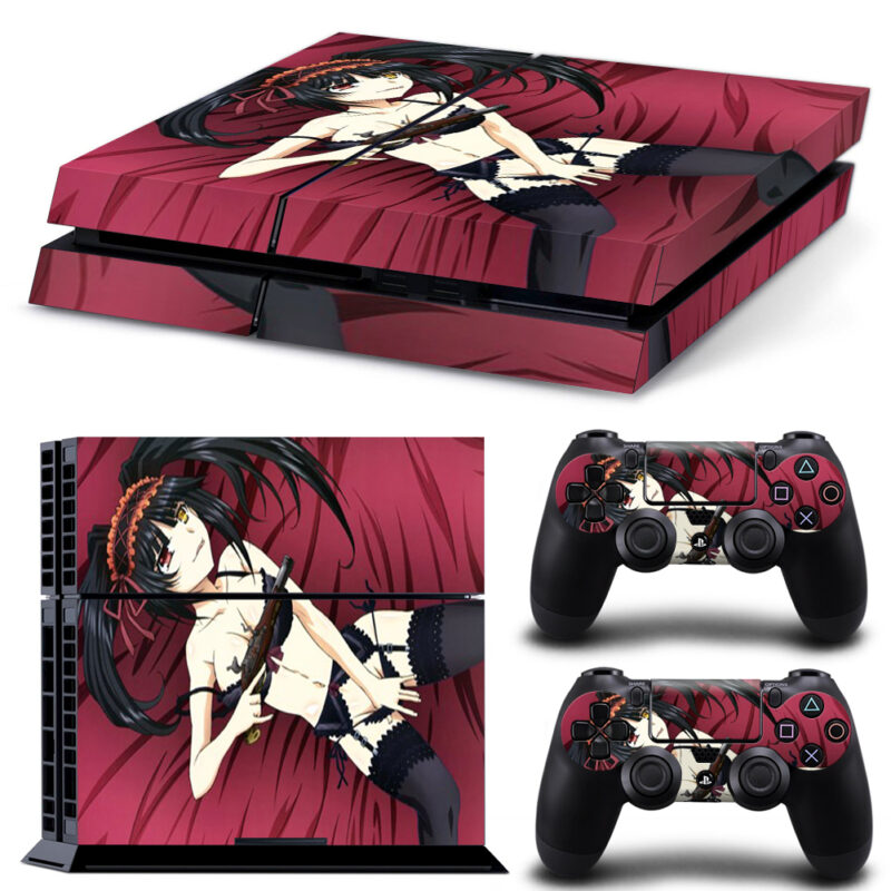 Tokisaki Kurumi PS4 Skin Sticker