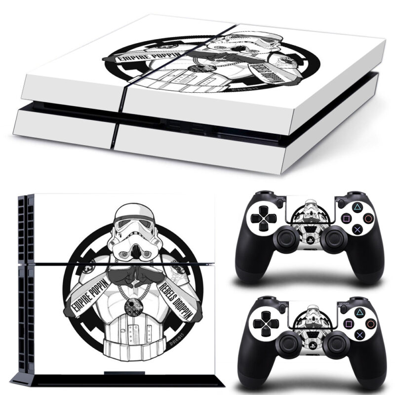 Empire Poppin Rebels Droppin PS4 Skin Sticker