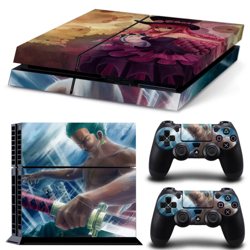 One Piece PS4 Skin Sticker Design 1