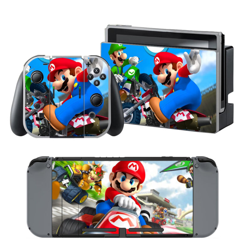 Mario Kart Tour Decal Cover For Nintendo Switch & Nintendo Switch OLED