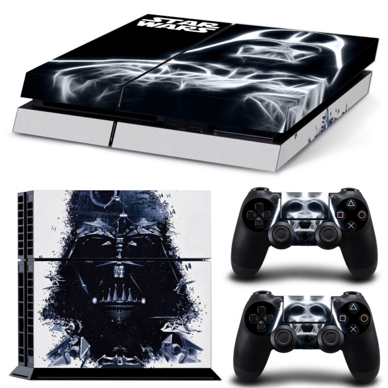 Darth Vader Star Wars PS4 Skin Sticker Design 1