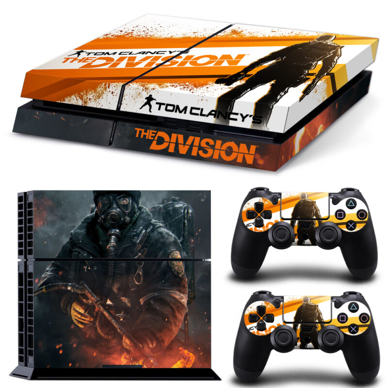 Tom Clancy's The Division Game PS4 Skin Sticker Design 1