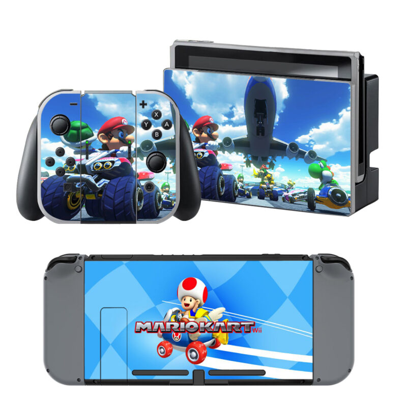 Mario Kart Wii Decal Cover For Nintendo Switch & Nintendo Switch OLED