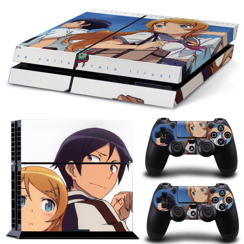 The Siscon Vs Lolicon Contradiction PS4 Skin Sticker