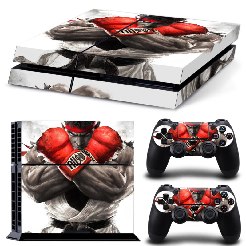 Street Fighter V Game PS4 Skin Sticker Design 2