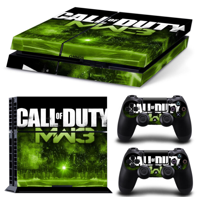 Call Of Duty: Modern Warfare 3 Game Skin Sticker For PS4 And Controllers Design 1