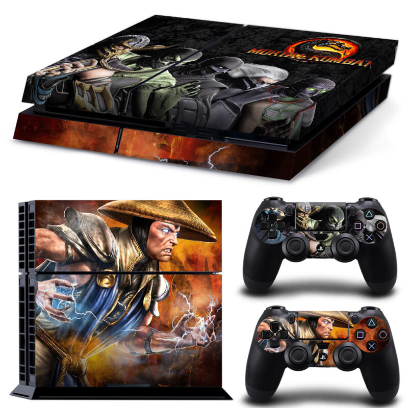 Mortal Kombat Raiden PS4 Skin Sticker