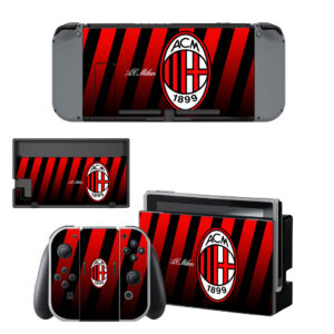 The AC Milan Decal Cover For Nintendo Switch & Nintendo Switch OLED