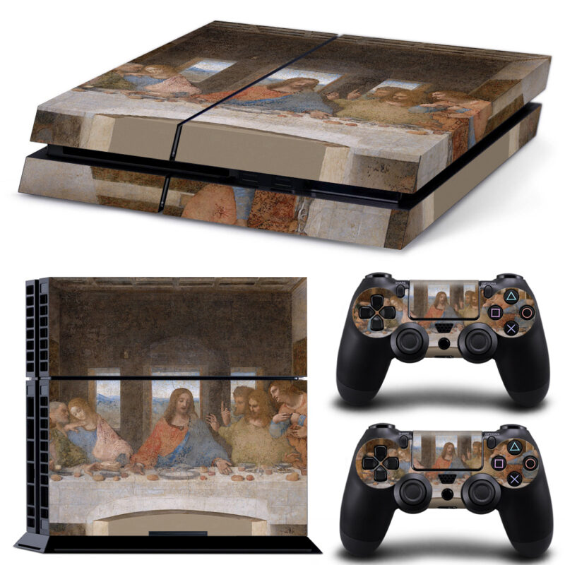 The Last Supper Painting Skin Sticker For PS4 And Controllers