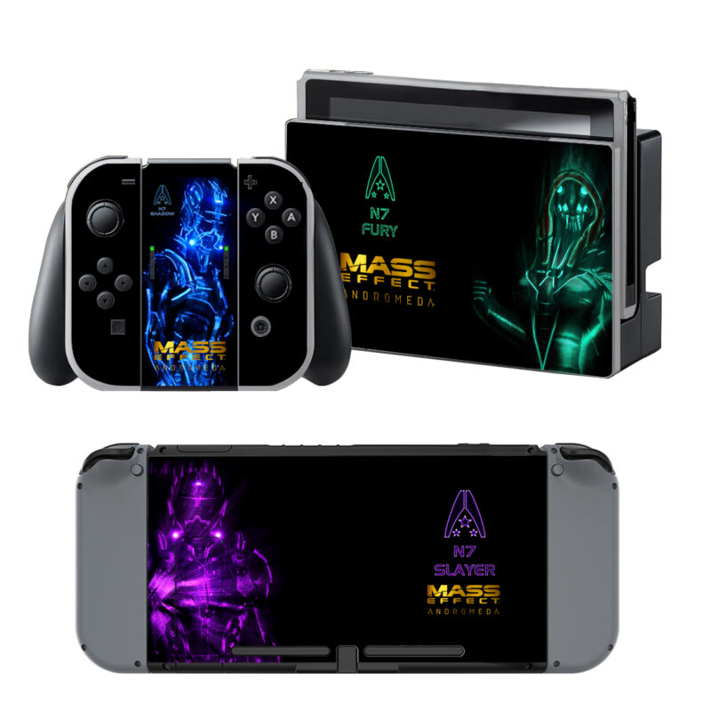 Mass Effect Andromeda Skin Sticker For Nintendo Switch & Nintendo Switch OLED Design 2