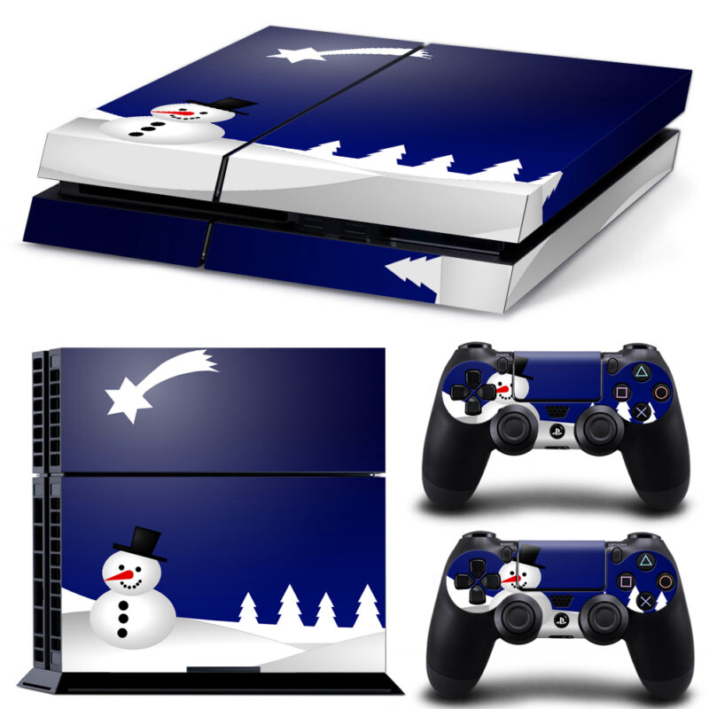 Snowman In Winter Wonderland PS4 Skin Sticker