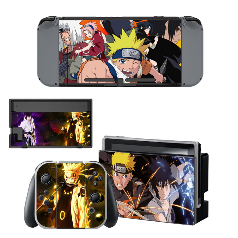 Naruto Decal Cover For Nintendo Switch & Nintendo Switch OLED Design 3