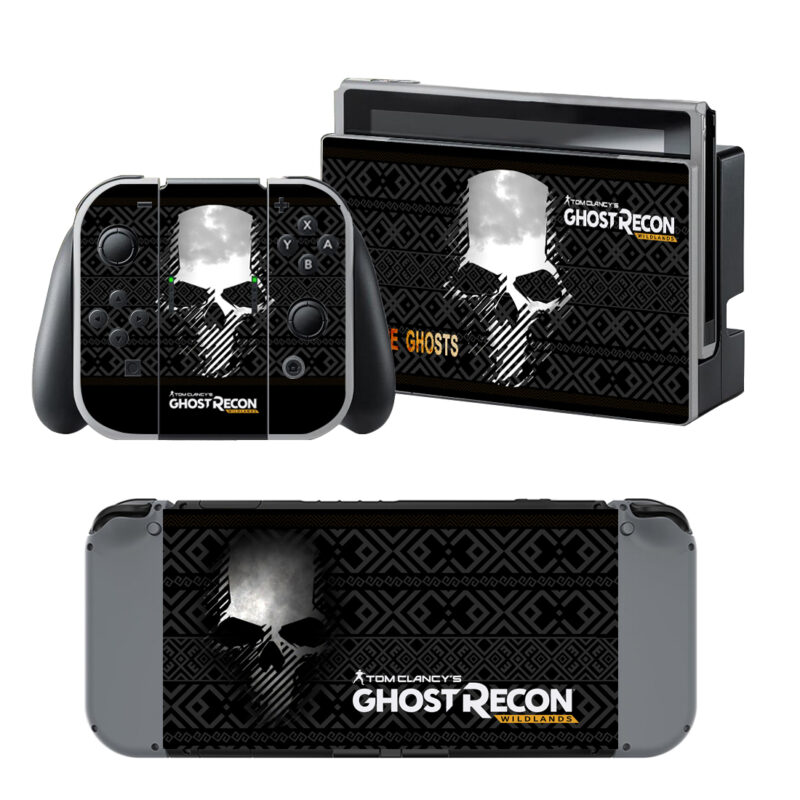 Tom Clancy's Ghost Recon Wildlands Skin Sticker For Nintendo Switch & Nintendo Switch OLED Design 1