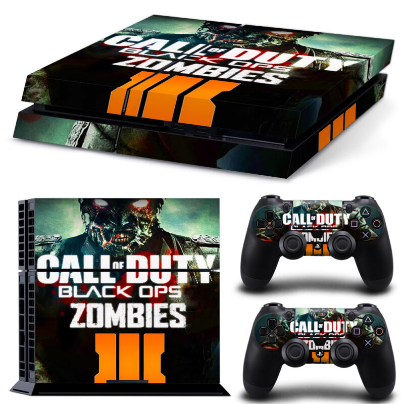 Call Of Duty: Black Ops III - Zombies Chronicles Skin Sticker For PS4 And Controllers