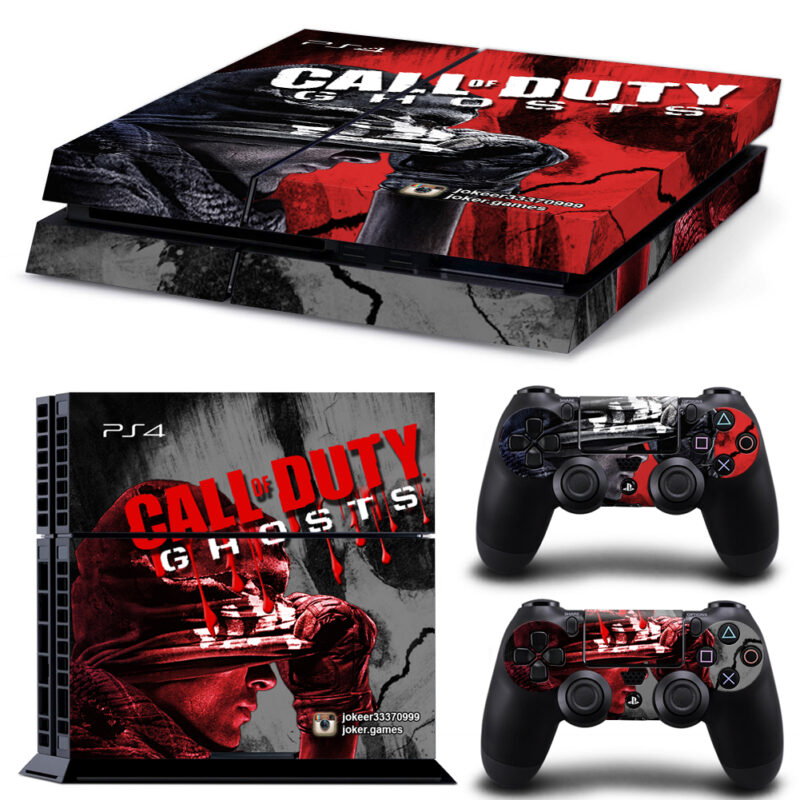 Call Of Duty: Ghosts PS4 Skin Sticker