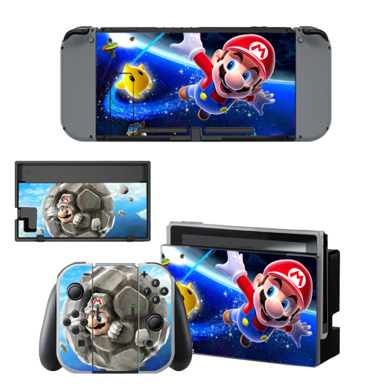 Super Mario Galaxy 2 Skin Sticker For Nintendo Switch & Nintendo Switch OLED