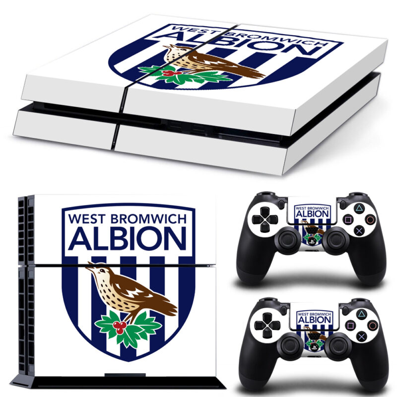 West Bromwich Albion PS4 Skin Sticker Design 3