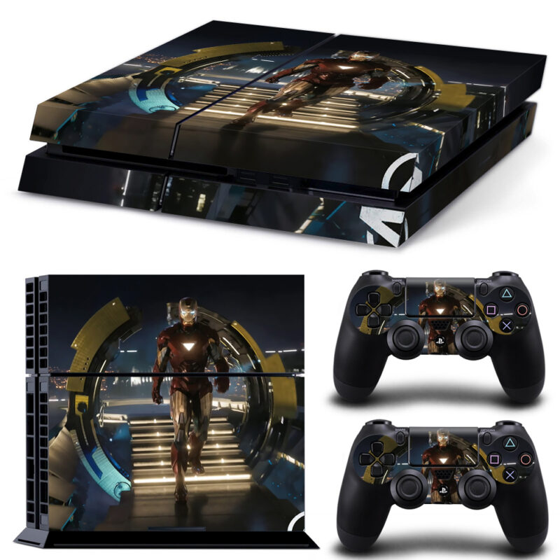 Iron Man PS4 Skin Sticker