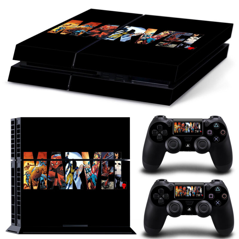 Marvel Comics PS4 Skin Sticker